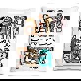 Leopard Faith Over Fear Cowboy Western Country Christian  Pillow