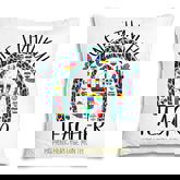 One Thankful Teacher Hispanic Heritage Month Countries Flags  V4 Pillow