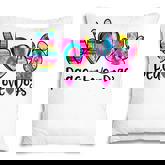 Peace Love Dogs Tie Dye Dog Paw Dog Mom Mothers Day  Pillow