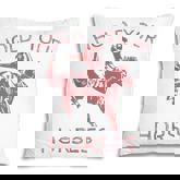 Retro Cowboy Hold Your Horse Rodeo Wild West Country Cowgirl  Pillow