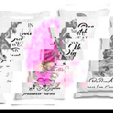 Womens Awareness In October We Wear Pink Gnome Breast Cancer  Pillow