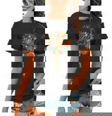 Aussie Mom Sunflower Vintage Australian Shepherd Dog Mama Women T-shirt