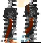 Peace Love Cure Melanoma Cancer Awareness Leopard Rainbow Women T-shirt