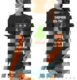 Periodic Table Tree Oh Chemistree Fun Chemistry Teacher Xmas V2 Women T-shirt