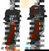 Sorry I Dgaf Funny Hidden Message Guitar Chords Women T-shirt