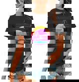 Tropical Flamingo Vaporwave 80S Synthwave Summer Vaporwave Women T-shirt