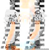 Hello Preschool Rainbow Teacher Team Preschool Squad Girls  Women T-shirt