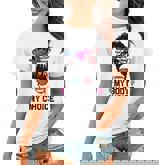 My Body My Choice Pro Choice Messy Bun Feminist Women Rights Women T-shirt