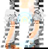 Pediatric Nurse Cute Rainbow Funny Pediatric Nurse Women T-shirt