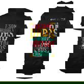 Awesome Dads Have Tattoos And Beards Best Dad Ever Fathers Day Graphic Design Printed Casual Daily Basic Youth T-shirt