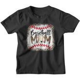 Baseball Mom Leopard Funny Softball Mom Mothers Day 2022  Youth T-shirt