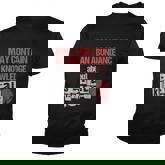 May Contain An Abundance Of Knowledge Funny True Crime V2 Youth T-shirt