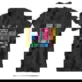 The Periodic Table Of Horror Movies Chemistry Science Youth T-shirt
