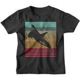 Whale Orca Retro Style Men Women Novelty Vintage Funny Gift  Youth T-shirt