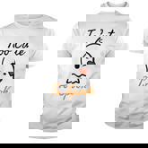 Too Cute To Spook Funny Ghost Halloween Costume Idea  Youth T-shirt