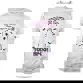 Too Cute To Spook Lovely Ghost Girl Halloween  Youth T-shirt