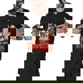 Chillin With My Creeps Funny Cat Horror Movies Serial Killer  Men V-Neck Tshirt