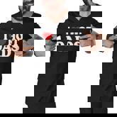 I Love Hot Dads I Heart Hot Dads Love Hot Dads Men V-Neck Tshirt