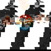 Retro Killer Whale  Men V-Neck Tshirt