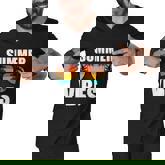 Summer Vibes Sunset Beach Tropical Men V-Neck Tshirt