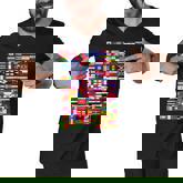 Traveling International Countries Flags World Flags  Men V-Neck Tshirt