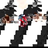 Trinidad And Tobago American Blood Inside Me - Country Flags Men V-Neck Tshirt