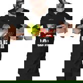 Womens Baseball Softball Ball Heart Gaga Funny Mothers Day Sporter  Men V-Neck Tshirt