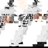 Womens The Old Me Cared The New Me Dgaf Men V-Neck Tshirt