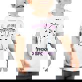 Too Cute To Spook Lovely Ghost Girl Halloween  Toddler Tshirt