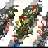 Grandpa Saurus Dinosaur Grandpasaurus Family Matching T Rex 3D Print Casual Tshirt