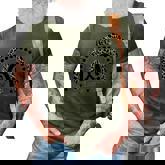 Peace Love Cure Melanoma Cancer Awareness Leopard Rainbow 3D Print Casual Tshirt