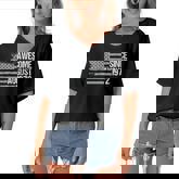 50 Year Old Awesome Since August 1972 Gifts 50Th Birthday  Women's Bat Sleeves V-Neck Blouse