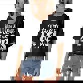 Funny All I Care About Are Dogs And Maybe Three People Dog  Women's Bat Sleeves V-Neck Blouse