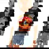 I Wait All Year For This Week - Fin Funny Shark  Women's Bat Sleeves V-Neck Blouse