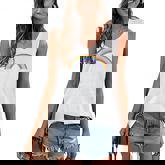 Teacher Luckiest Kindergarten Teacher St Patricks Day School  Women's V-neck Casual Sleeveless Tank Top