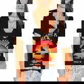 I Wait All Year For This Week - Fin Funny Shark  Women's Jersey Short Sleeve Deep V-Neck Tshirt