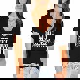 Lovely Funny Cool Sarcastic Im Not A Playa I Just Brunch A Women's Jersey Short Sleeve Deep V-Neck Tshirt