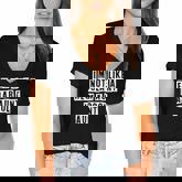 Lovely Funny Cool Sarcastic Im Not Like A Regular Aunt Im A Women's Jersey Short Sleeve Deep V-Neck Tshirt