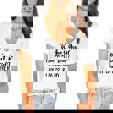 Who’S Your Hardest Kid - My Mother In Law’S Kid  Women's Jersey Short Sleeve Deep V-Neck Tshirt