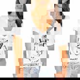 You May Say Im A Dreamer But Im Not The Only One Butterfly  Women's Jersey Short Sleeve Deep V-Neck Tshirt