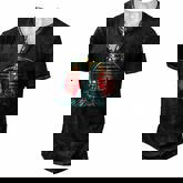 Anime Ramen Cat Retro Japanese Noodles Aesthetic Kawaii Gift  V2 Men's Henley Button-Down 3D Print T-shirt