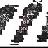 Mens Awesome Dads Have Tattoos And Beards  Fathers Day  Men's Short Sleeve V-neck 3D Print Retro Tshirt