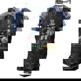 Mens Grandpa Saurus Dinosaur T Rex American Flag Family Matching  Men's Henley Shirt Raglan Sleeve 3D Print T-shirt