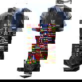 Traveling International Countries Flags World Flags  Men's Henley Shirt Raglan Sleeve 3D Print T-shirt