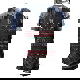 Christmas Santa Paws Ugly Christmas Sweater Graphic Design Printed Casual Daily Basic Men's Henley Shirt Raglan Sleeve 3D Print T-shirt