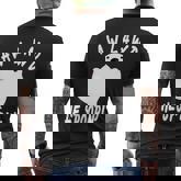 Aw Lawd He Spoopin Concerned Ghost Men's T-shirt Back Print