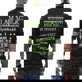 I Am Black Every Month But This Month Im Blackity Black Men's T-shirt Back Print