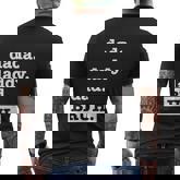 Dad Bruh Top Fathers Day Dada Daddy Dad Bruh Birthday Men's T-shirt Back Print