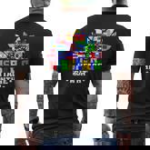 Flags National Hispanic Heritage Month Decoration Flags Men's T-shirt Back Print