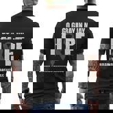Go Gray In May Hope Brain Tumor Awareness Men's T-shirt Back Print